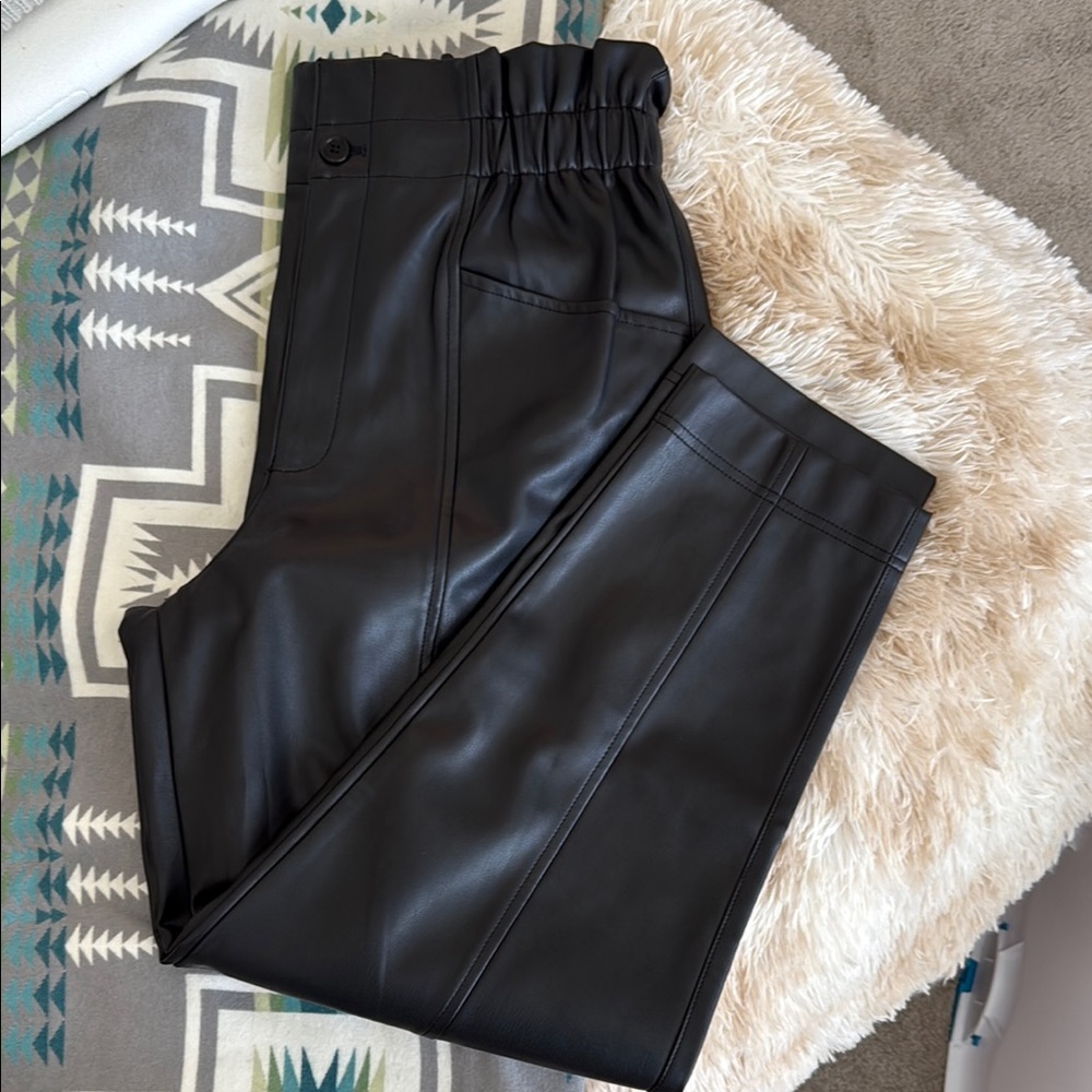 Madewell Pleather Trouser